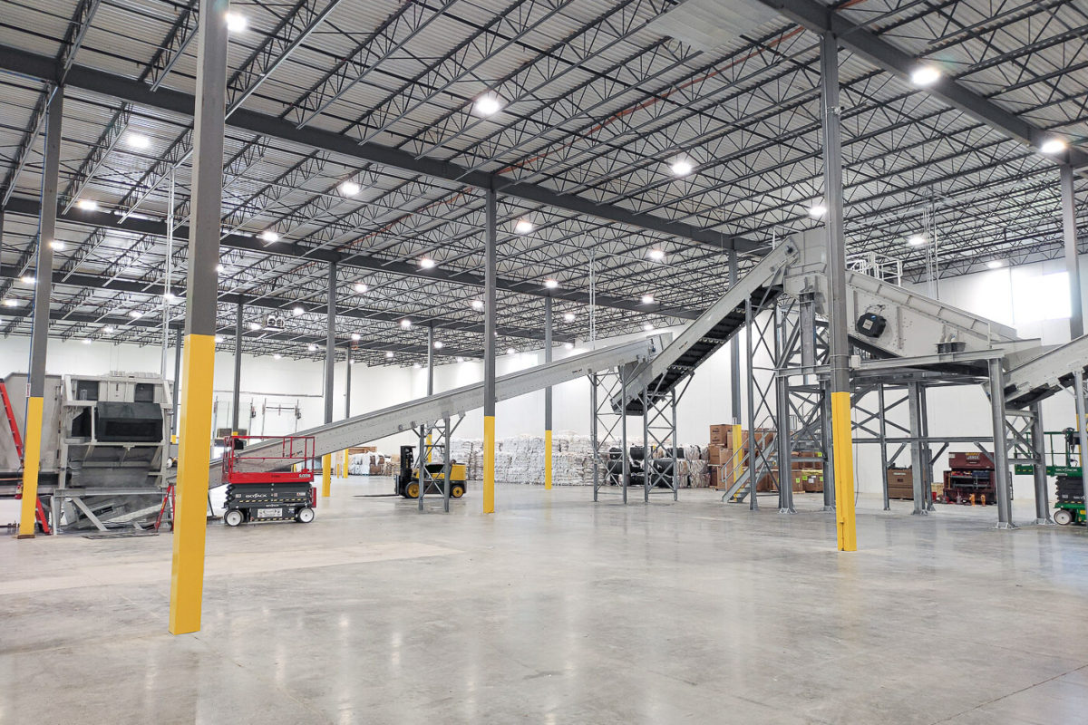 Centre de tri Régénération plastique _ MyPlas