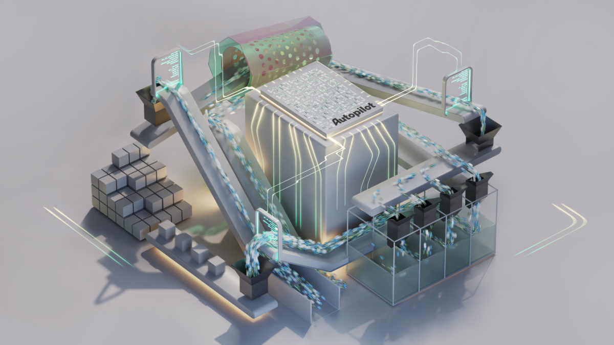 Visuel Autopilot - centre de tri de dechets de demain